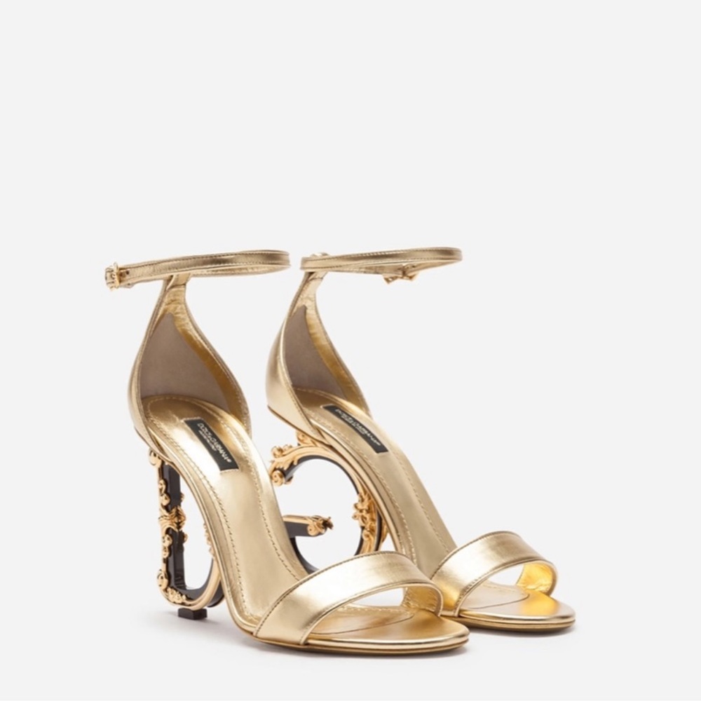 Dolce and Gabbana sandal heels size 6
